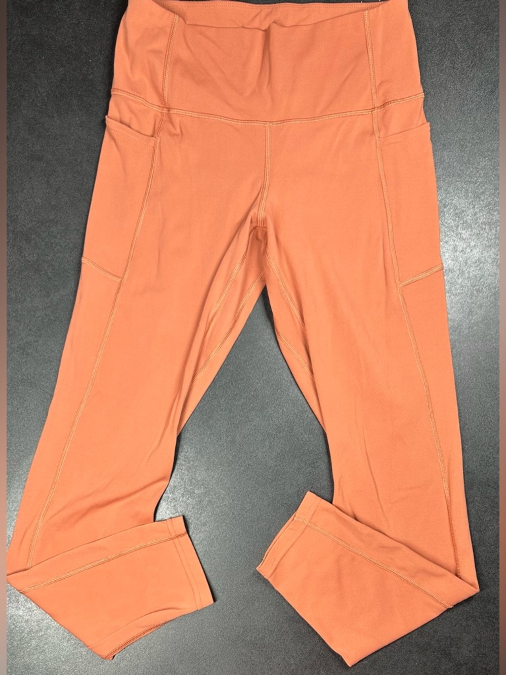 Patagonia Women’s Size M Maipo Stash Tights Burl Red Orange  Athletic Leggings